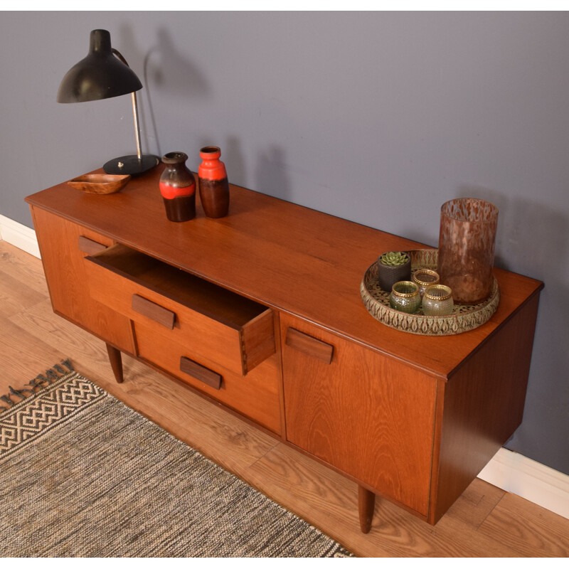 Mid century short teak sideboard for White & Newton, 1960s