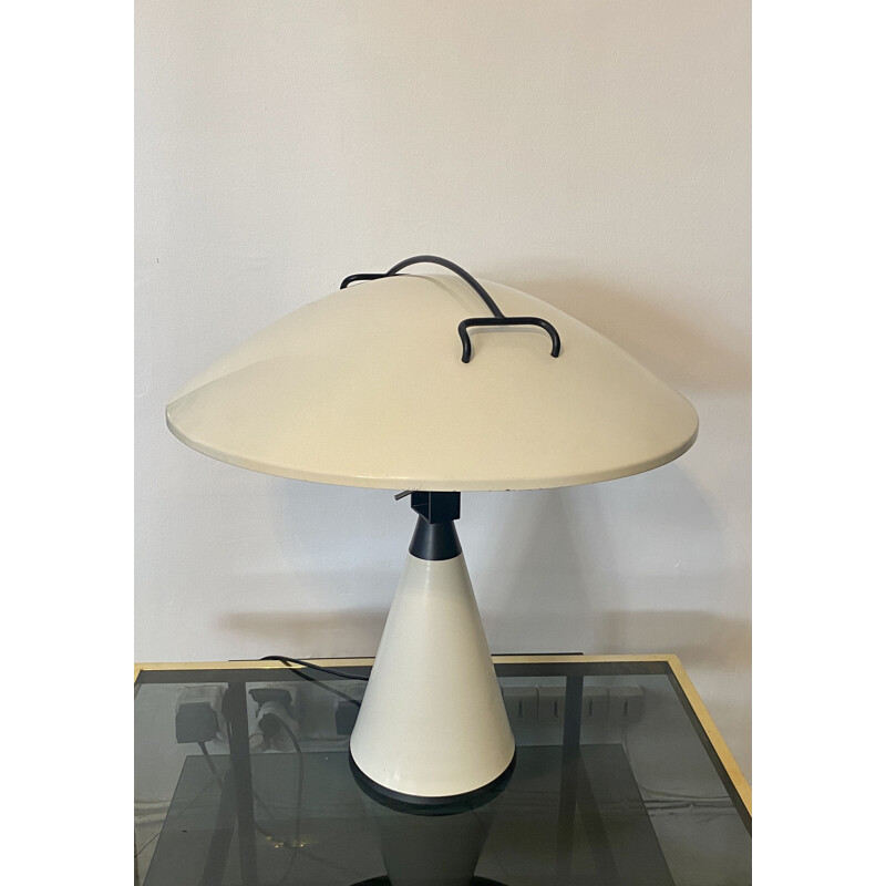 Vintage radar table lamp Martinelli Luce by Elio Martinelli