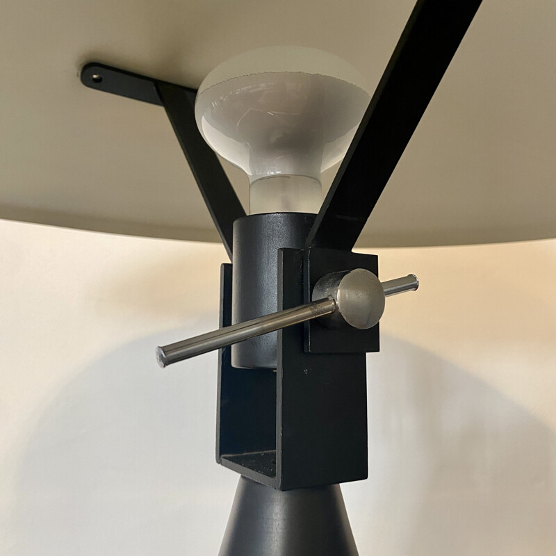Lampe de table radar vintage Martinelli Luce par Elio Martinelli, 1970