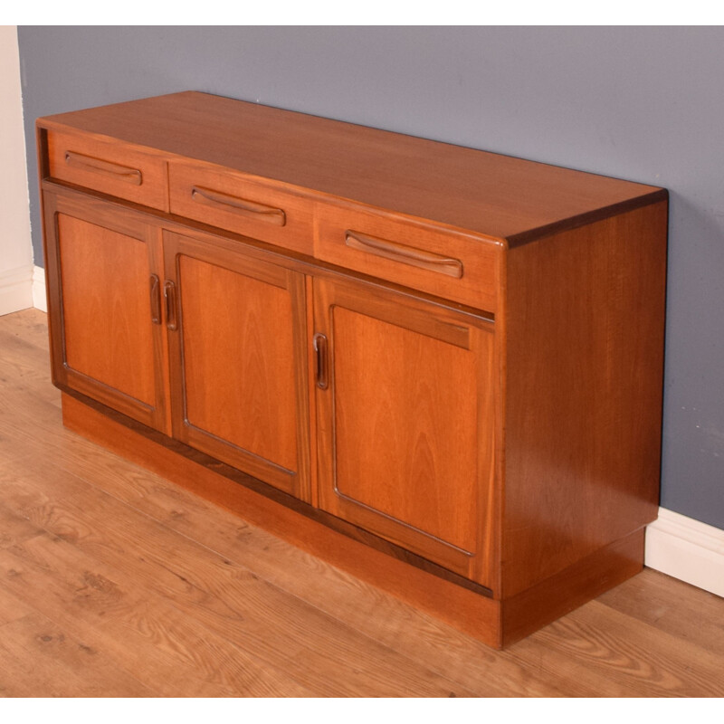 Mid century teak fresco plinth base sideboard for G Plan, 1960s