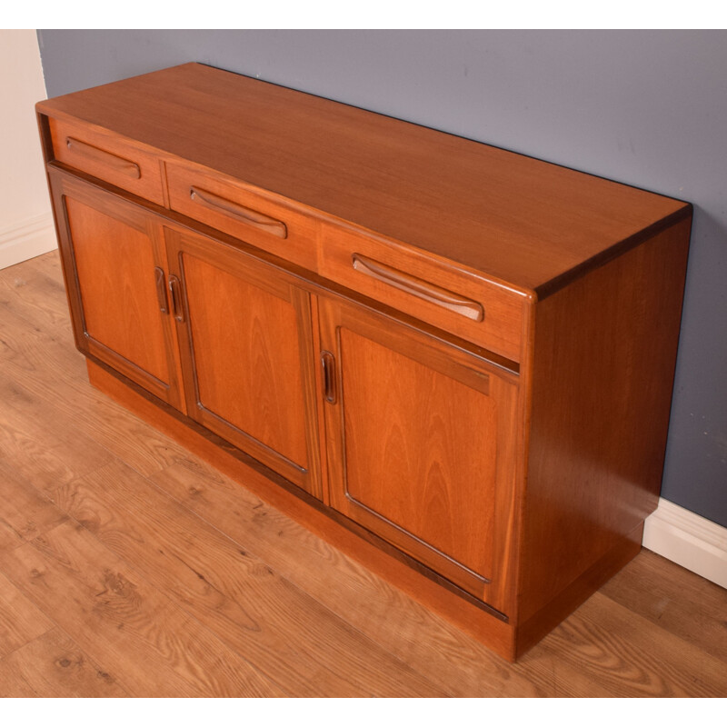 Mid century teak fresco plinth base sideboard for G Plan, 1960s