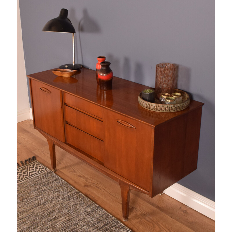 Mid century short teak sideboard for Jentique, 1960s