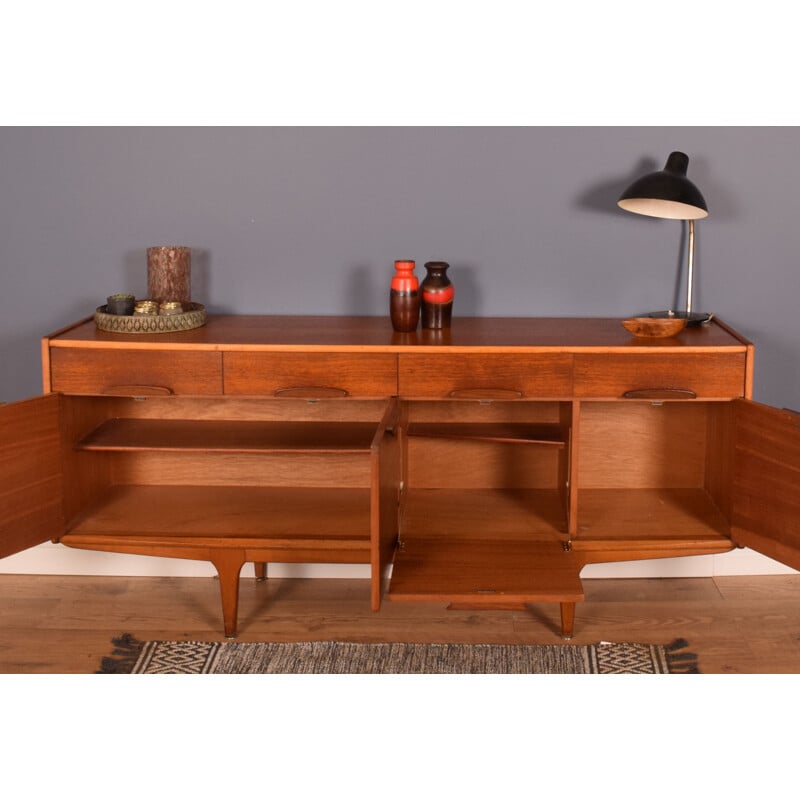 Vintage teak sideboard for Jentiqiue 1960s 