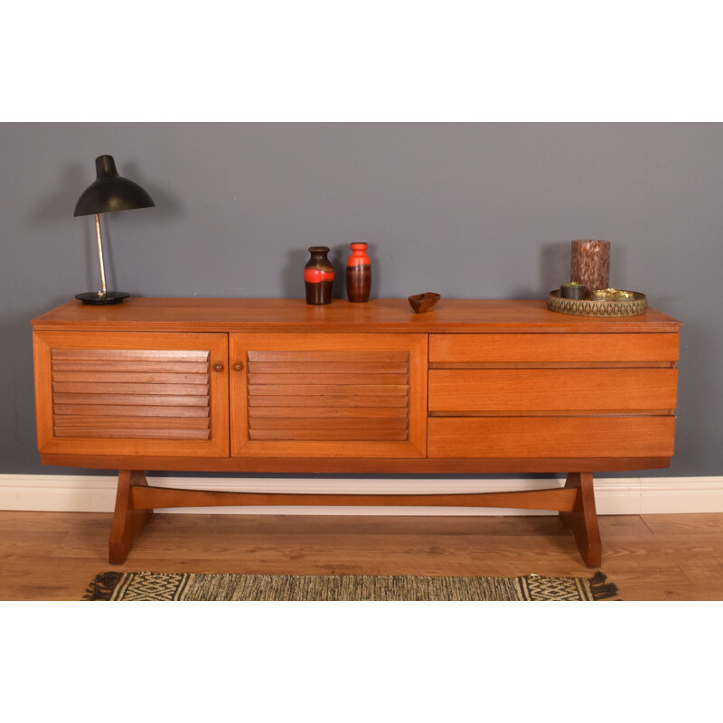 Mid century teak sideboard for Beautility, 1960s