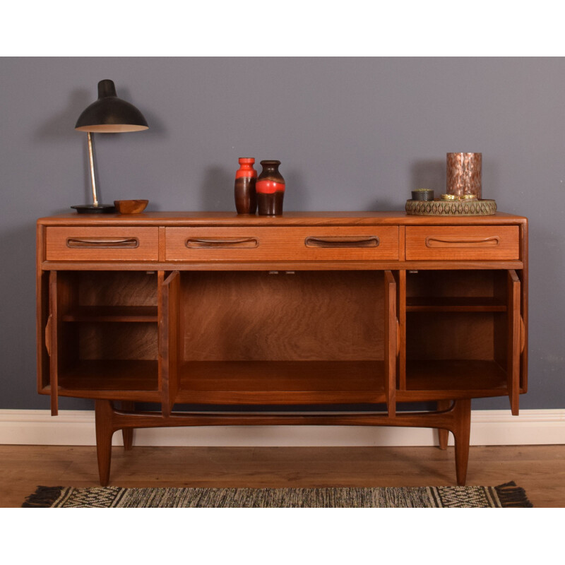 Mid century short teak fresco sideboard by Victor Wilkins for G Plan, 1960s