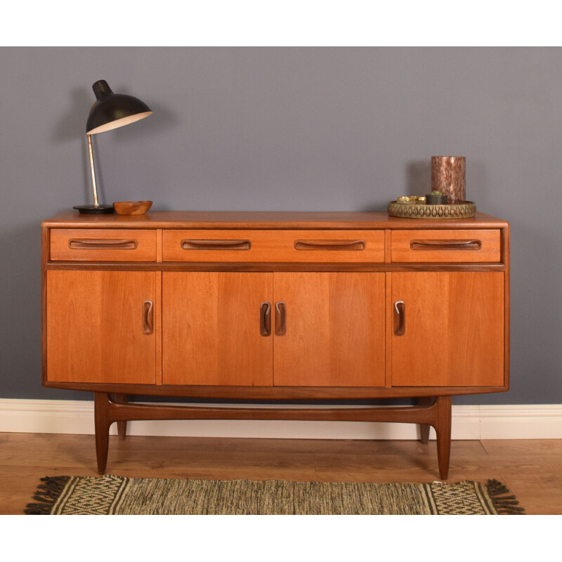 Mid century short teak fresco sideboard by Victor Wilkins for G Plan, 1960s