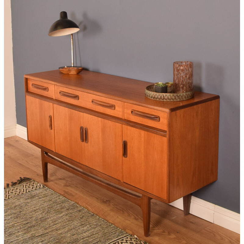 Mid century short teak fresco sideboard by Victor Wilkins for G Plan, 1960s