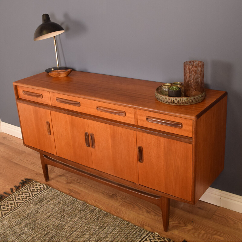 Mid century short teak fresco sideboard by Victor Wilkins for G Plan, 1960s