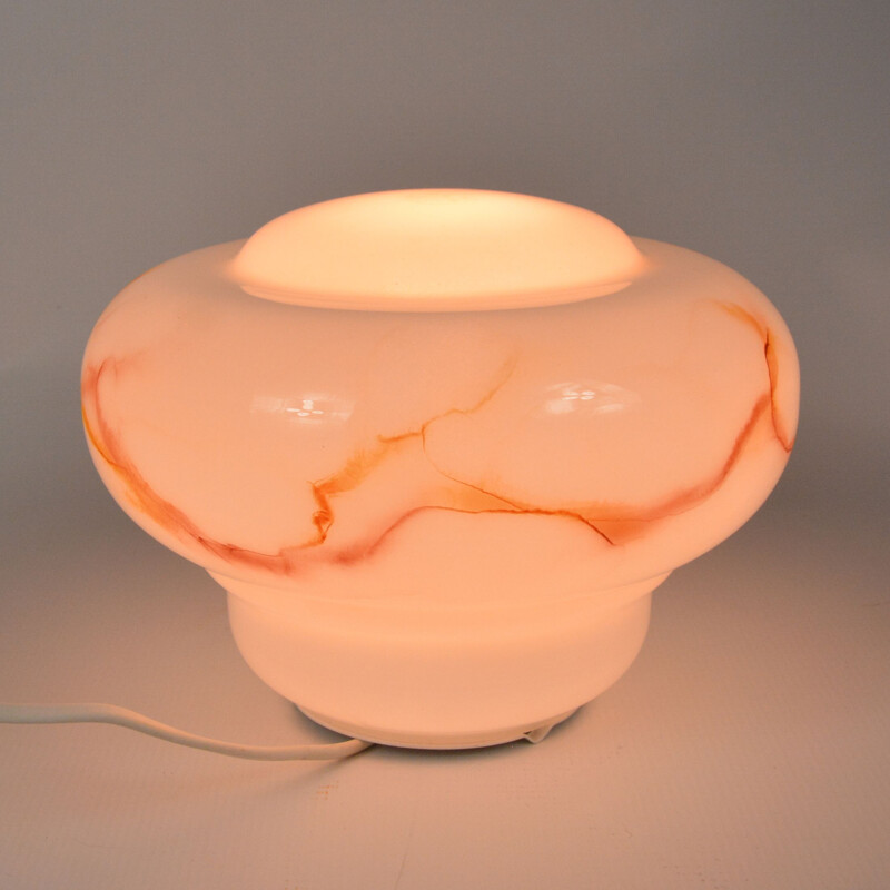  Mid century mushroom bedside lamp type 2087 by Wofi Leuchten, Germany 1970s