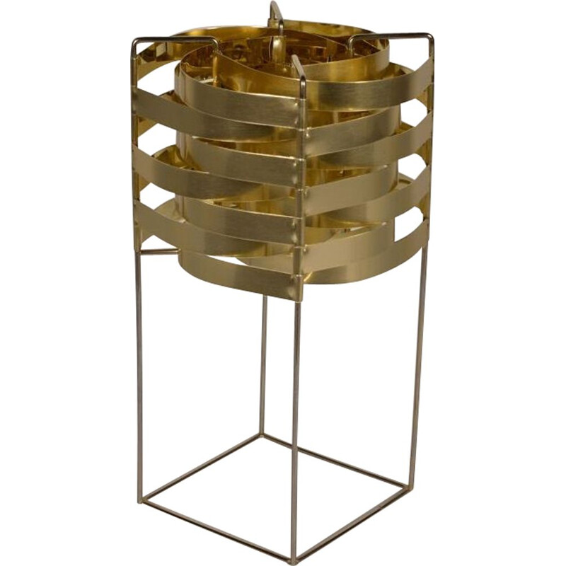 Lampada da tavolo "Ganymede" in oro di Max Sauze per LIGNE SAUZE
