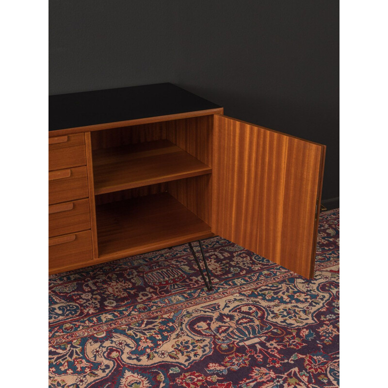 Mid century chest of drawers in teak veneer with 4 drawers for WK Möbel, 1960s