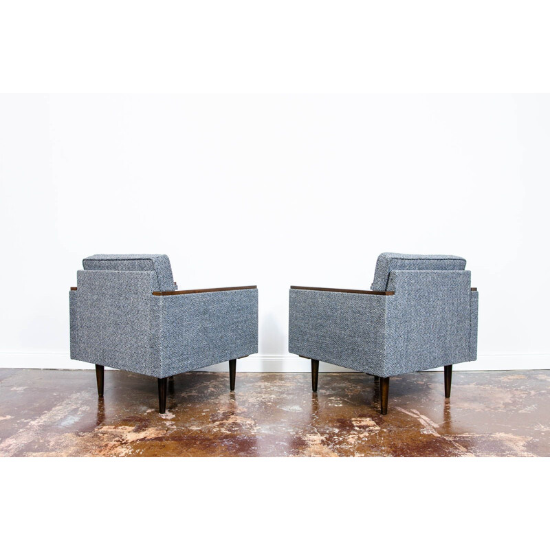 Pair of vintage Nowe-B armchairs from Nowińskie Fabryki Mebli, Poland 1970s