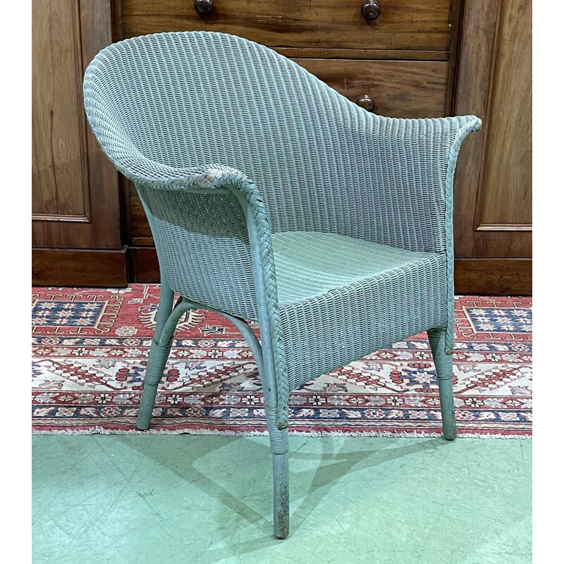 LLoyd loom vintage armchair, 1950