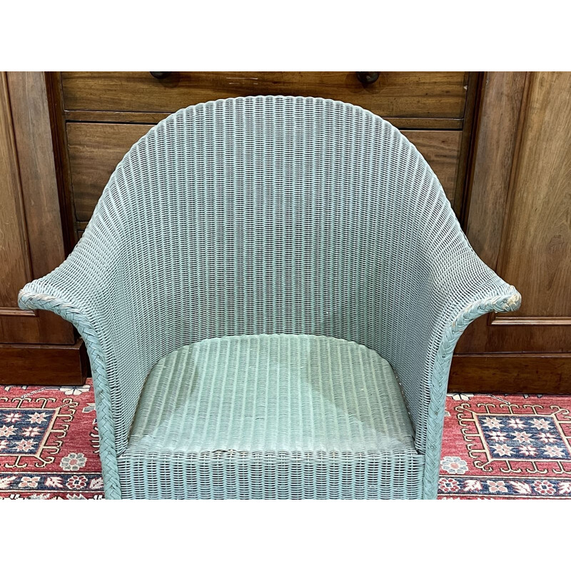 LLoyd loom vintage armchair, 1950