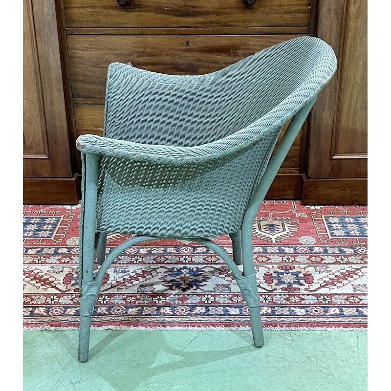 LLoyd loom vintage armchair, 1950