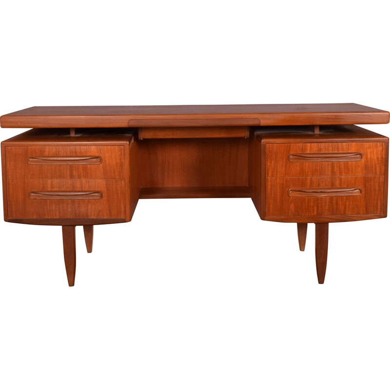 Vintage teak fresco desk floating top by Victor Wilkins for G Plan 1960s