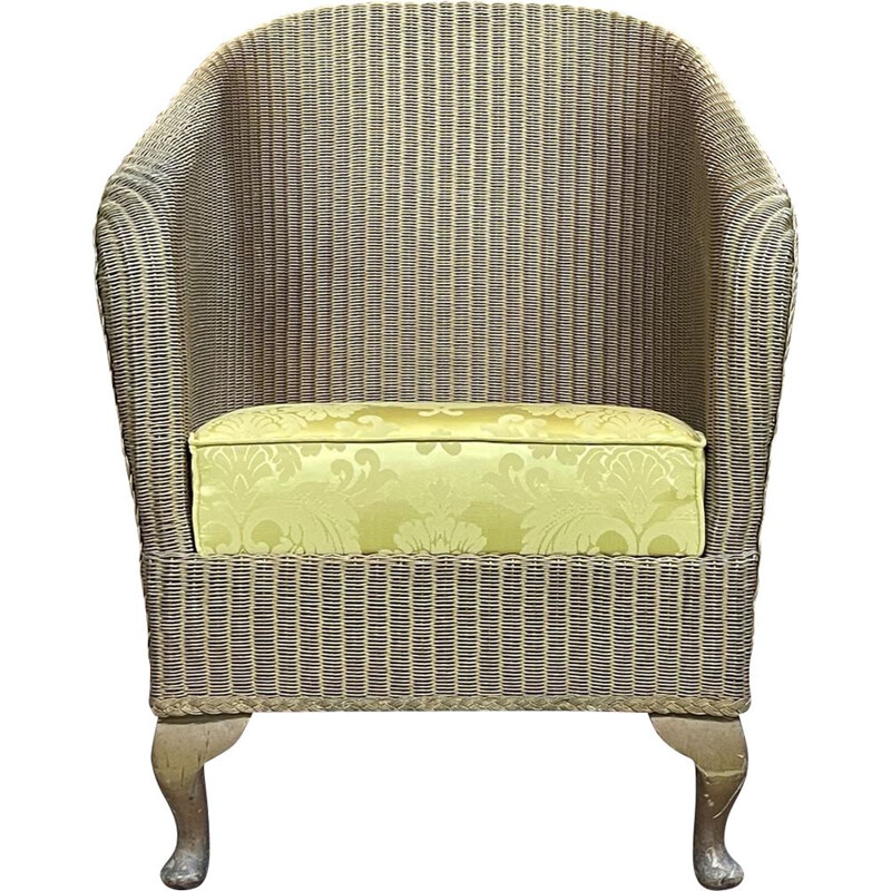 Vintage Lloyd loom armchair 1930