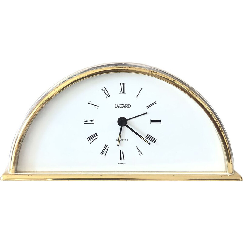 Vintage electronic quartz alarm clock Jaccard Paris 1960-1970