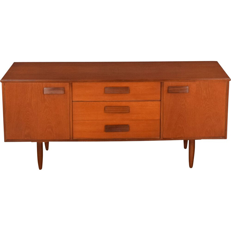 Mid century short teak sideboard for White & Newton, 1960s