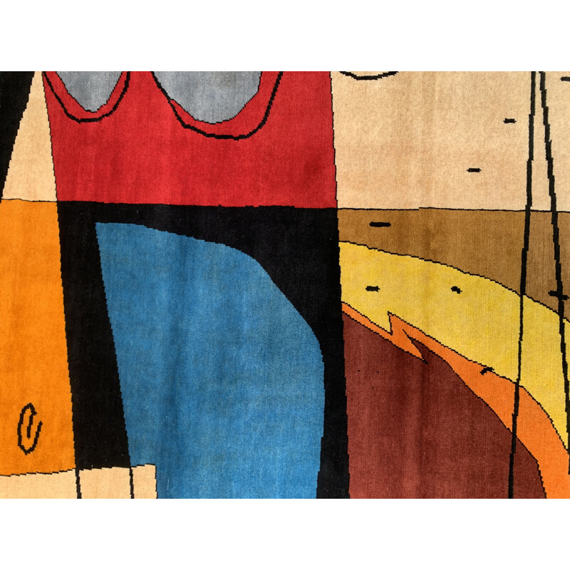 Tapis d’après le Corbusier 