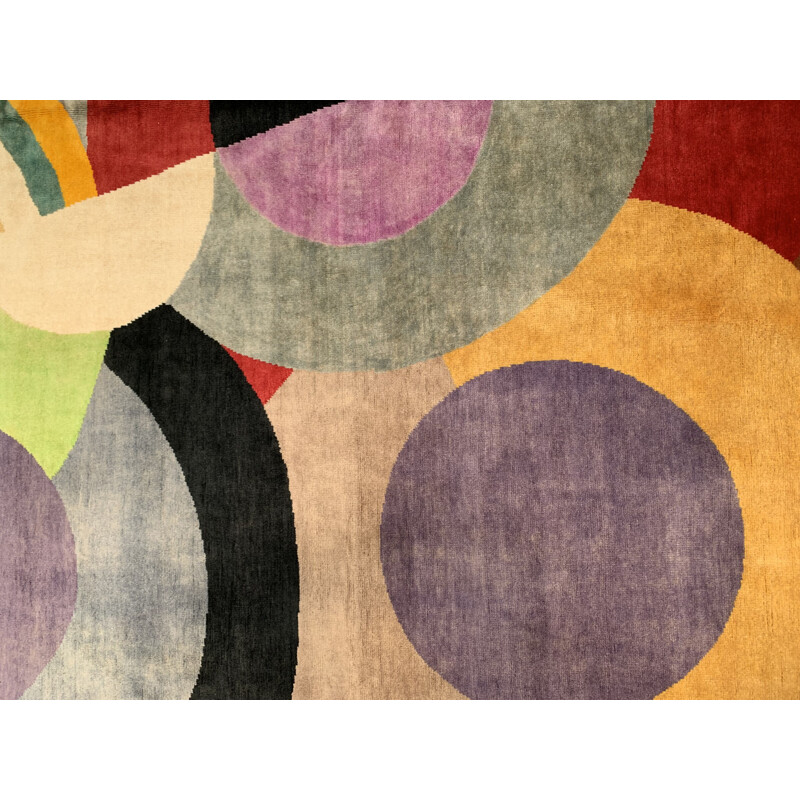 Carpet after Sonia Delaunay