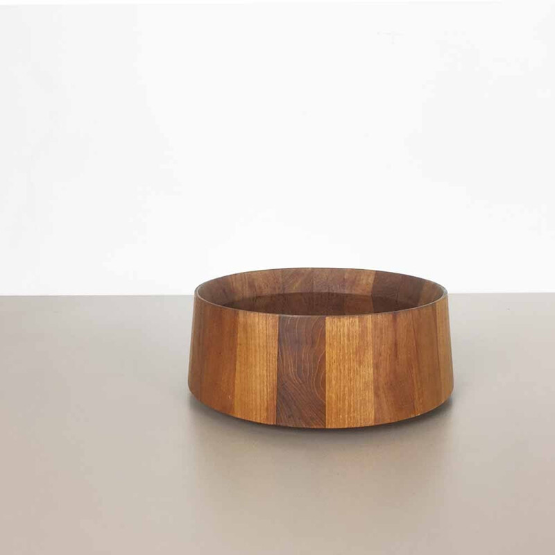 Ciotola scandinava in legno di teak, Jens H. QUISTGAARD - 1960