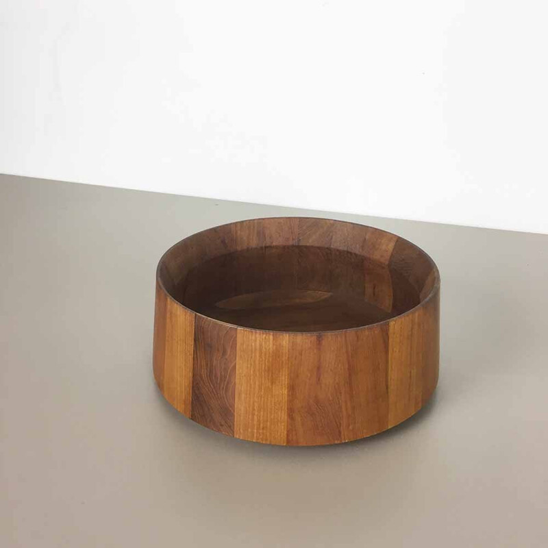 Danish bowl in solid teak wood, Jens H. QUISTGAARD - 1960s