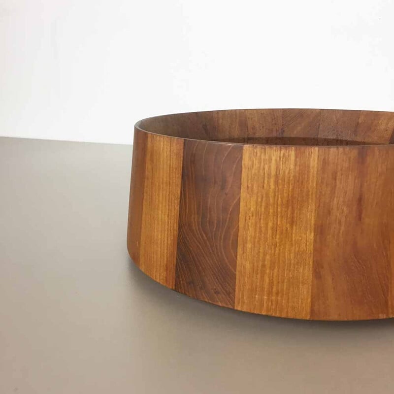 Danish bowl in solid teak wood, Jens H. QUISTGAARD - 1960s