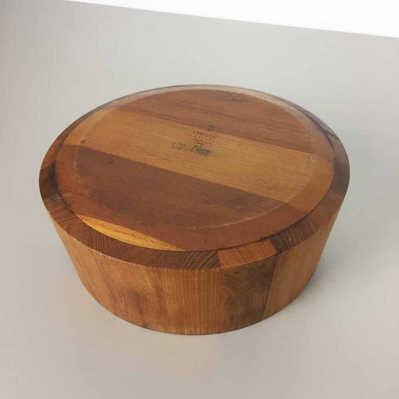 Danish bowl in solid teak wood, Jens H. QUISTGAARD - 1960s