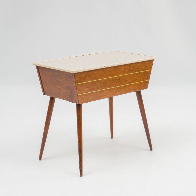 Mid century dresser storage in beechwood venereed, 1950s