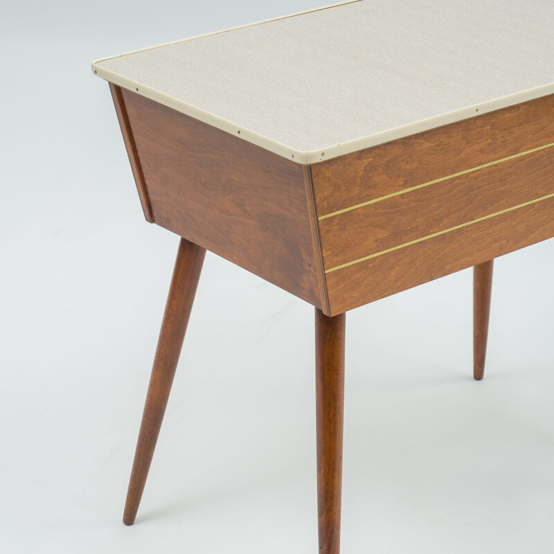 Mid century dresser storage in beechwood venereed, 1950s