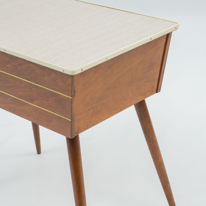 Mid century dresser storage in beechwood venereed, 1950s