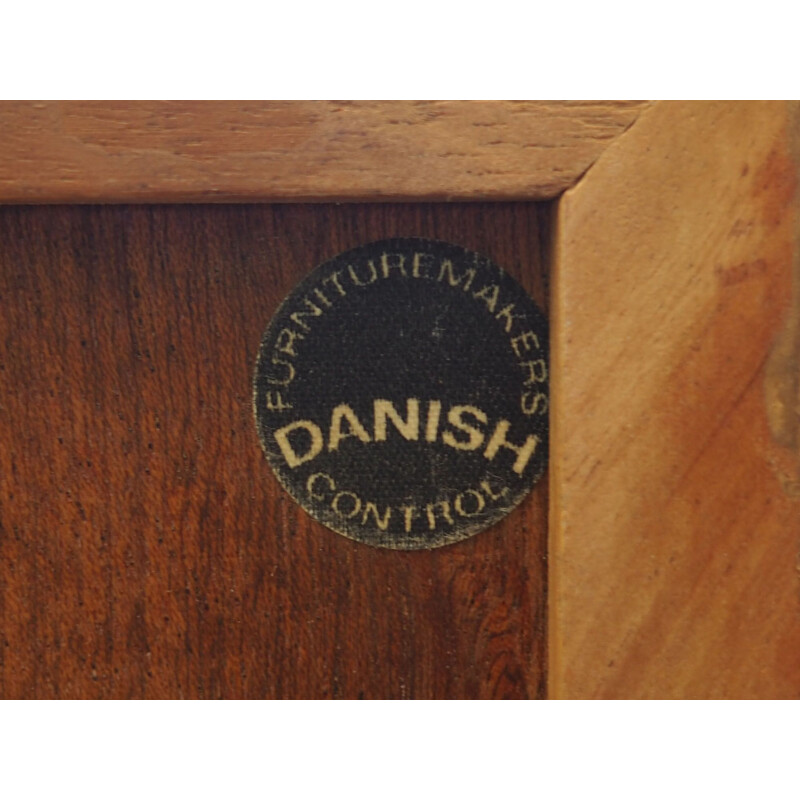 Bibliothèque vintage en cendres Danemark, 1970