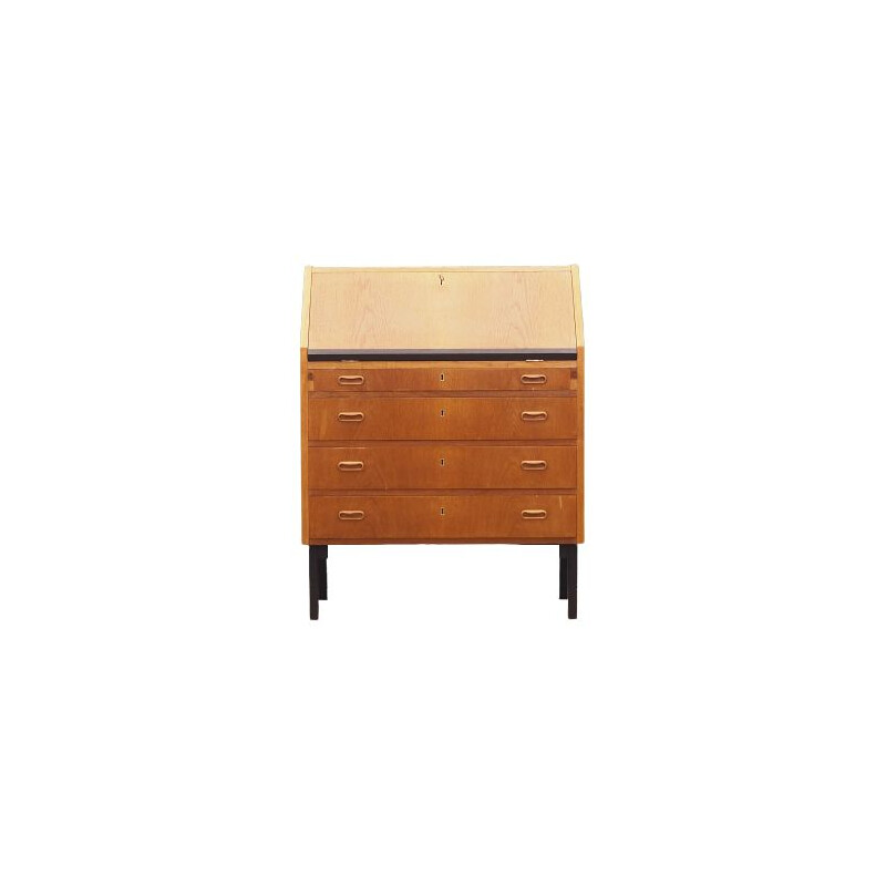 Mid century secretary in oak Denmark, 1960s