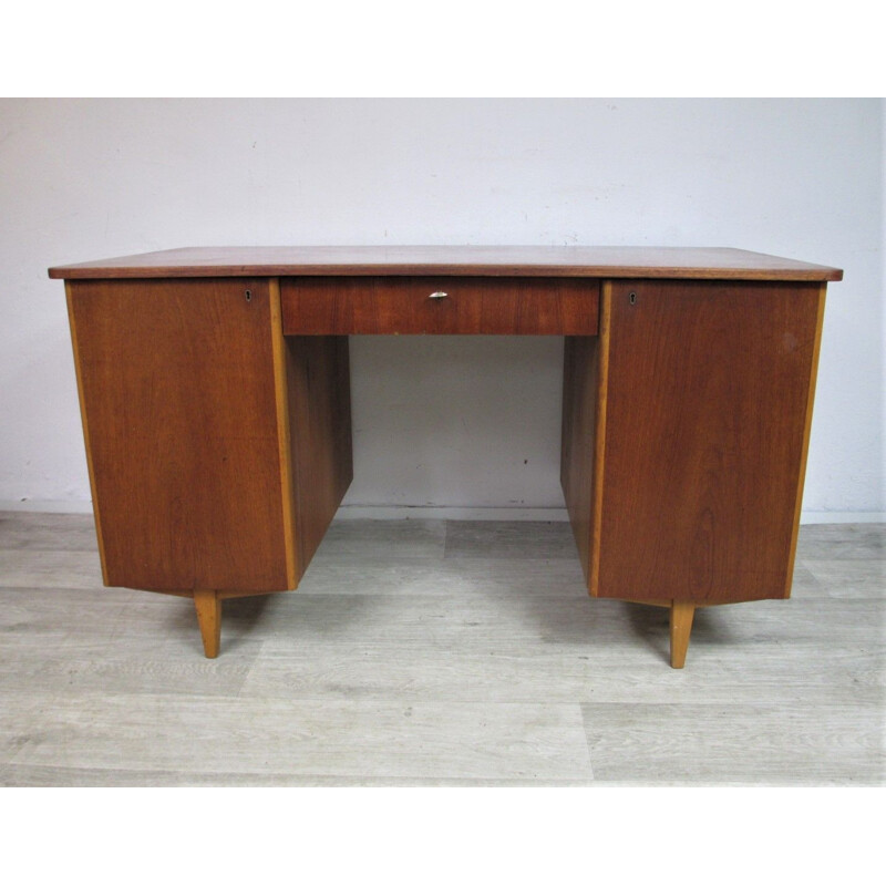 Scrivania vintage in teak, Danimarca 1960