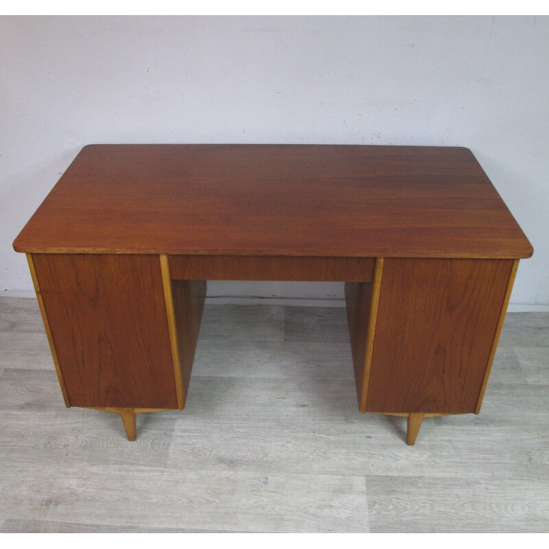 Scrivania vintage in teak, Danimarca 1960