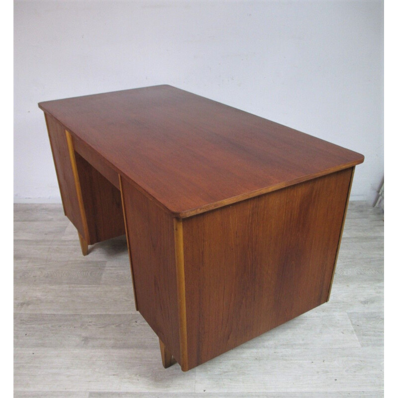 Mid century desk in teak, Denmark 1960s