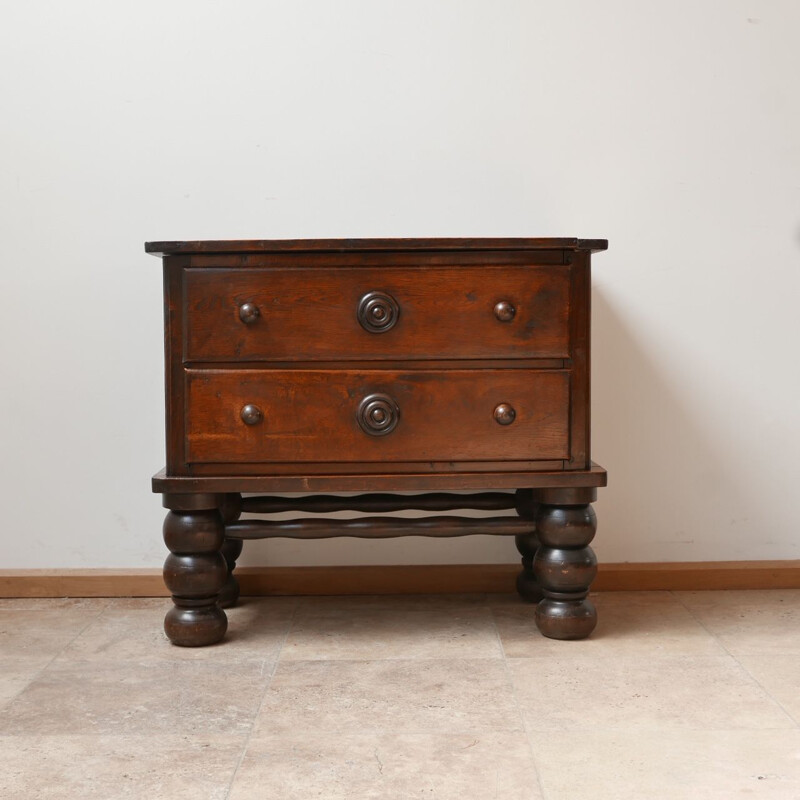 Mid century Art Deco french chest of drawers by Charles Dudouyt, 1940s