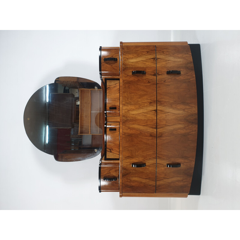 VIntage dressing table by Jindrich Halabala for UP Závody, 1950s