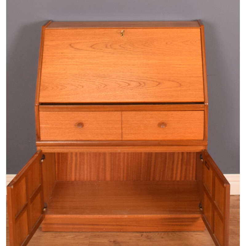 Mid century squares teak desk by Nathan, 1960s 