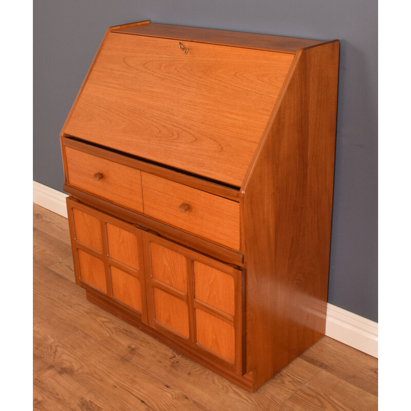 Mid century squares teak desk by Nathan, 1960s 