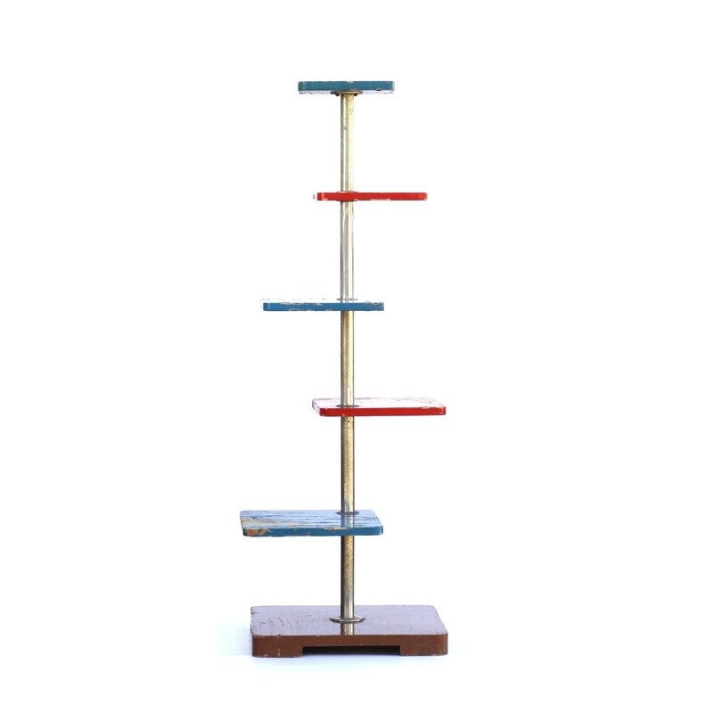B11 multicolor plant stand, J. FENYVES - 1940s