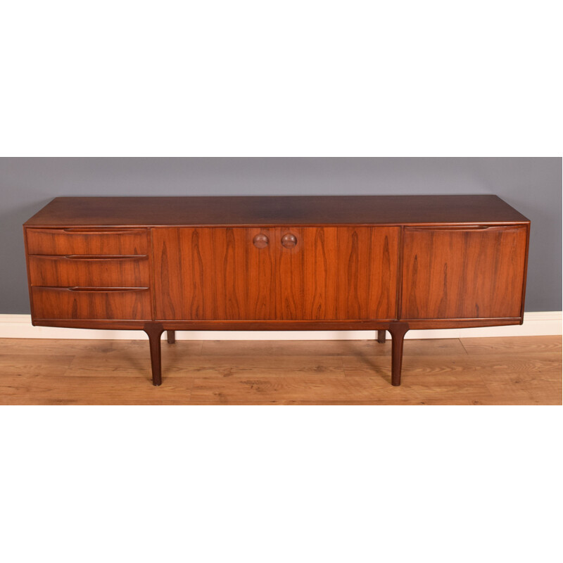 Mid century long rosewood sideboard by Tom Robertson for Mcintosh Torpedo, 1960s