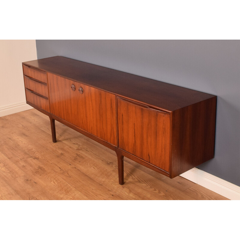 Mid century long rosewood sideboard by Tom Robertson for Mcintosh Torpedo, 1960s