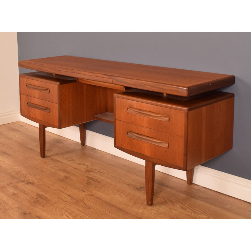 Vintage teak fresco desk floating top by Victor Wilkins for G Plan, 1960s