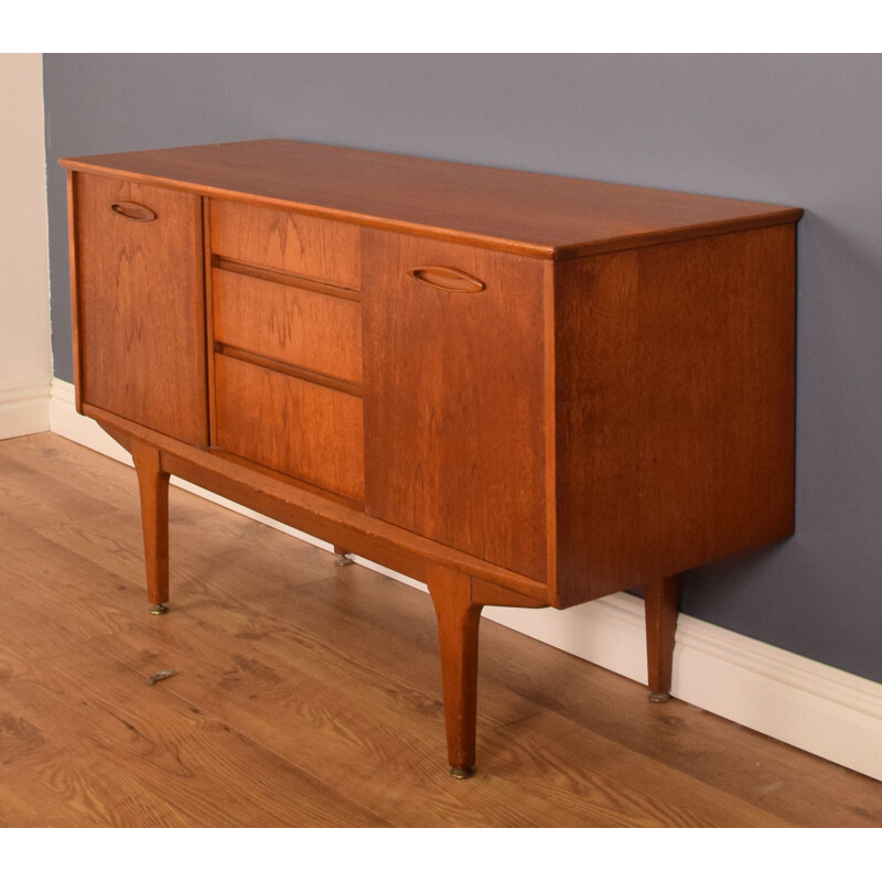 Mid century short teak sideboard for Jentique, 1960s