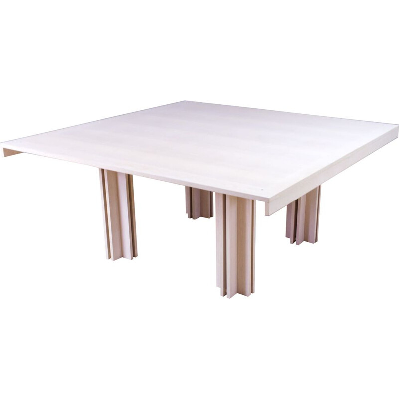 Large Italian Vintage Quatour table by Carlo Scarpa for Gavina 1974