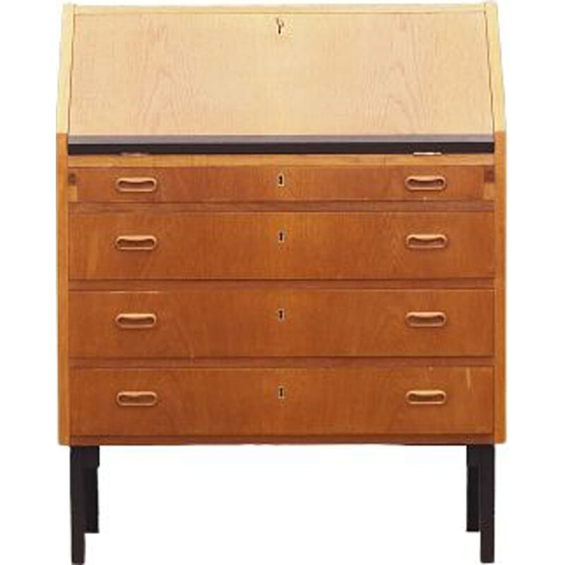 Mid century secretary in oak Denmark, 1960s