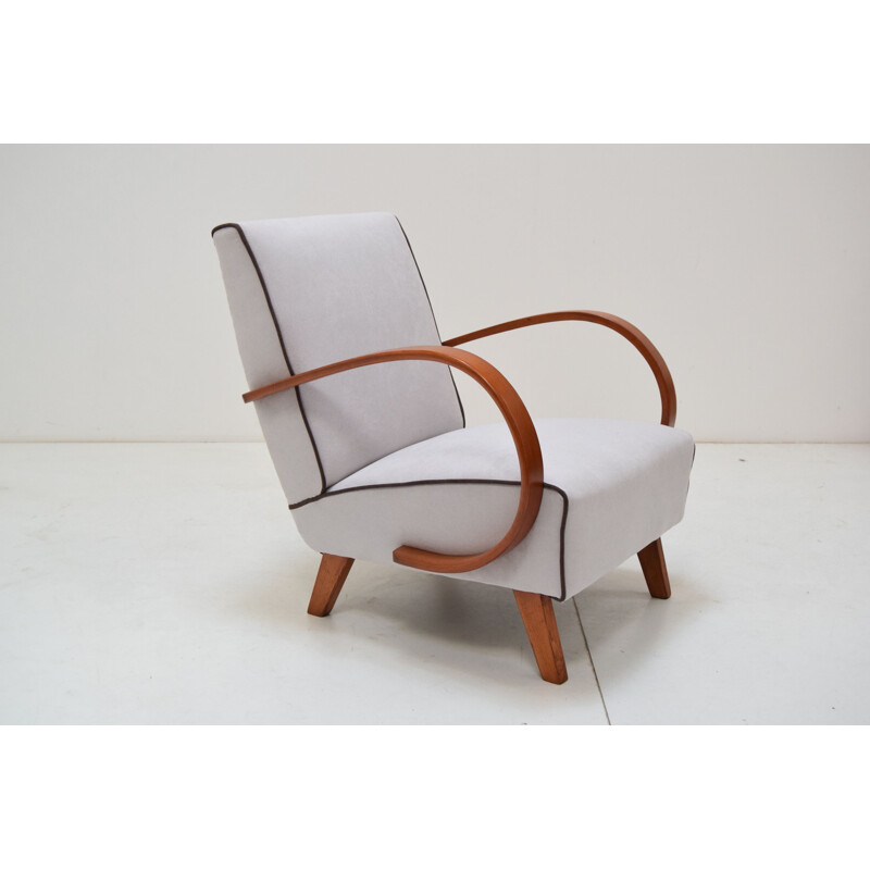 Mid century armchair by Jindrich Halabala,1950s