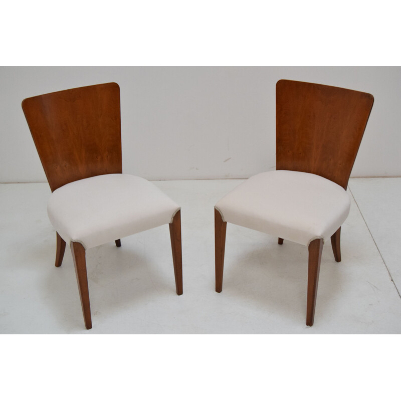 Pair of mid century chairs by Jindrich Halabala,1950s